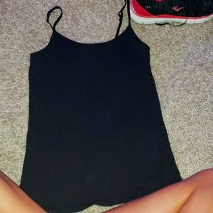 black Spaghetti strap shirt